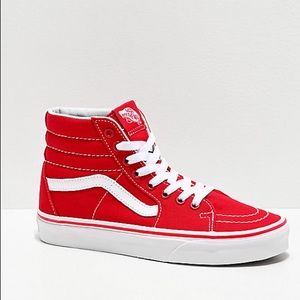 Red High Top Vans!